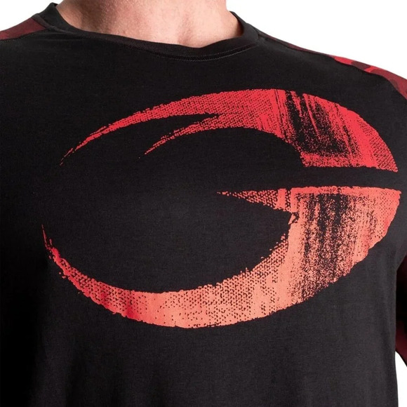 Gasp Original raglan ls, Black/Red Camo - Picture 6 of 6